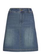 Fqharlow-Skirt Lyhyt Hame Blue FREE/QUENT