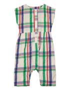 Baby Madras Checks Woven Overall Jumpsuit Haalari Multi/patterned Bobo...