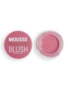 Revolution Mousse Blusher Blossom Rose Pink Poskipuna Meikki Pink Make...