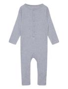 Romper Ls Rib Pitkähihainen Body Grey Fixoni