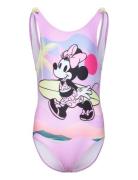 Swimsuit Uimapuku Uima-asut Purple Minnie Mouse