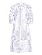 Benedict - Daily Stripe Polvipituinen Mekko White Day Birger Et Mikkel...