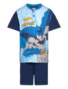 Pyjashort In Box Pyjamasetti Pyjama Blue Batman