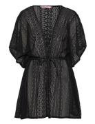 Lace Open Kaftan Rantavaatteet Black Hunkemöller