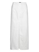 Sita Linen Maxi Skirt Pitkä Hame White Bardot