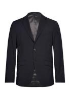 Technical Micro Check Superflex Bla Suits & Blazers Blue Lindbergh Bla...