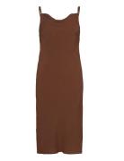 Fredericka Long Dress 14639 Polvipituinen Mekko Brown Samsøe Samsøe