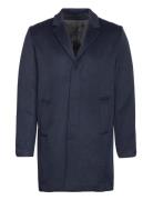 Slhdan Wool Coat O Villakangastakki Pitkä Takki Navy Selected Homme