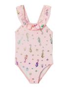 Nmfzamar Swimsuit Uimapuku Uima-asut Pink Name It