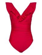 Agnescras Swimsuit Uimapuku Uima-asut Red Cras