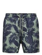 Onsted Life Swim Short Flower Aop 2 Uimashortsit Green ONLY & SONS