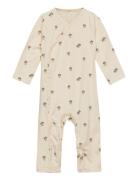 Jumpsuit Pitkähihainen Body White Sofie Schnoor Baby And Kids