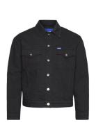 Dex Farkkutakki Denimtakki Black HUGO BLUE