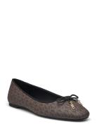 Nori Flex Flat Ballerinat Brown Michael Kors