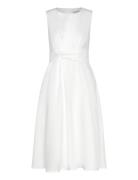 Leana Dress Polvipituinen Mekko White Andiata