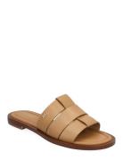 Ryland Flat Slide Matalapohjaiset Sandaalit Brown Michael Kors