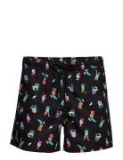 Tiki Soda Swim Shorts Uimashortsit Black Happy Socks