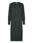 Fqteresa-Dress Polvipituinen Mekko Green FREE/QUENT