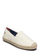 Cevio Washed Canvas Espadrille Espadrillot Kengät Cream Polo Ralph Lau...