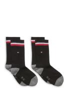 Th Kids Iconic Sports Sock 2P Sukat Black Tommy Hilfiger