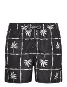 Jpstfiji Jjswim Oceanday Ss24 Ly Uimashortsit Black Jack & J S