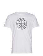 Scope T-Shirt Tops T-shirts Short-sleeved White Makia