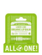 Lemon Lime Organic Lip Balm Hang Pack Huultenhoito Nude Dr. Bronner’s