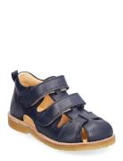 Sandals - Flat - Closed Toe - Shoes Summer Shoes Sandals Blue ANGULUS