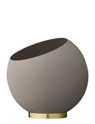 Globe Blomsterpotte Home Decoration Flower Pots Grey AYTM