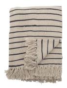 Eia Plaid, Natur, Genanvendt Bomuld Home Textiles Cushions & Blankets ...