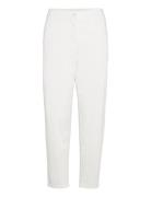 Tolinda-D Bottoms Trousers Straight Leg White BOSS