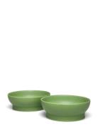 Bowl Ra Set/2 Home Tableware Bowls Breakfast Bowls Green Serax