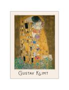 Gustav-Klimt-The-Kiss Home Decoration Posters & Frames Posters Illustr...