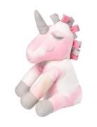 Organic Cotton Unicorn Toys Soft Toys Stuffed Animals Pink Tikiri