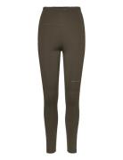 Thermal Tights Sport Running-training Tights Brown Röhnisch