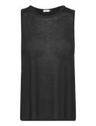 Fan Top Tops T-shirts & Tops Sleeveless Black Filippa K