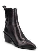 Booties Shoes Boots Ankle Boots Ankle Boots With Heel Black Billi Bi