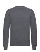 Mmgramos Crew Knit Tops Knitwear Round Necks Grey Mos Mosh Gallery