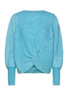 Frelna Pu 1 Tops Knitwear Jumpers Blue Fransa