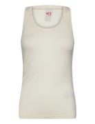 Lucie Top Sport T-shirts & Tops Sleeveless Beige Kari Traa