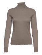 Natalia Sweater Tops Knitwear Turtleneck Brown Filippa K