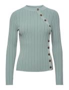 Isabel Top Tops Knitwear Jumpers Blue Malina