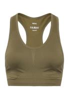 Seamless Bra Sport Bras & Tops Sports Bras - All Khaki Green ZEBDIA