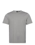 Original Tee Foil Tops T-shirts Short-sleeved Grey Dockers