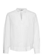 Blouses Woven Tops Blouses Long-sleeved White Esprit Casual