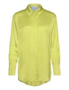 Kamia Over D Skjorte Tops Shirts Long-sleeved Green Minus