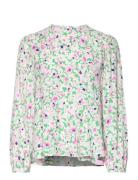 Slfmalida Ls Top B Tops Blouses Long-sleeved Green Selected Femme