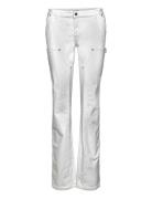 Carpenter Jeans Bottoms Trousers Cargo Pants White Filippa K