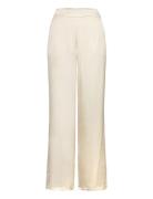 Slffranziska Mw Pant B Bottoms Trousers Flared Beige Selected Femme