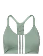 Aeroimpact Ls Sport Bras & Tops Sports Bras - All Green Adidas Perform...